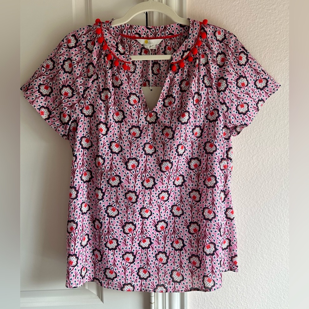 Boden Floral Nessa Top